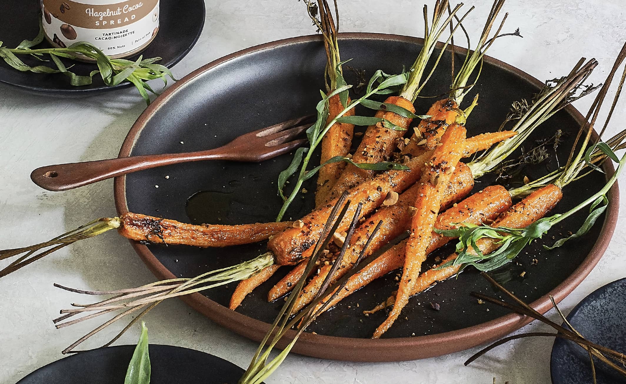 Hazelnut Roasted Carrots